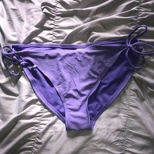 Xhilaration Purple Bikini Bottoms, size large